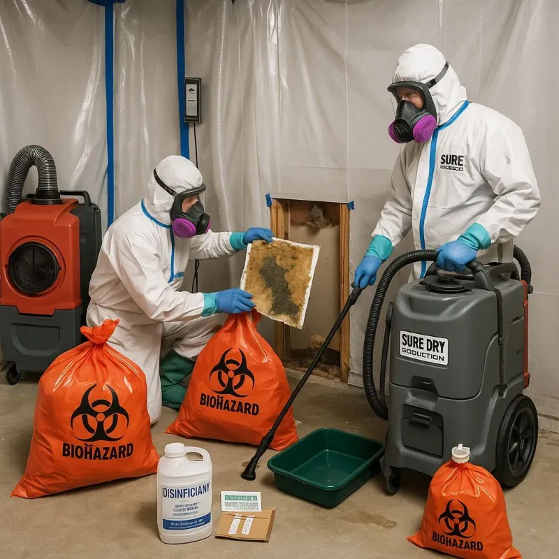 Contaminated Water Handling Protocols process in Ringgold, LA
