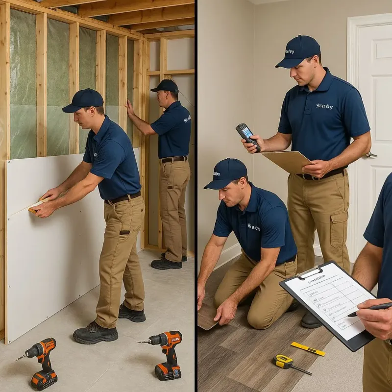 Repairs and Reconstruction process in Ringgold, LA